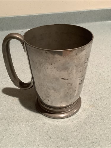Antique tankard from hms - antique,