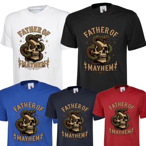 Father mayhem shirt - of, t-shirt
