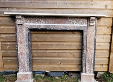 Marble fireplace devonshire