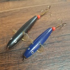 Vintage Wooden Devon minnows