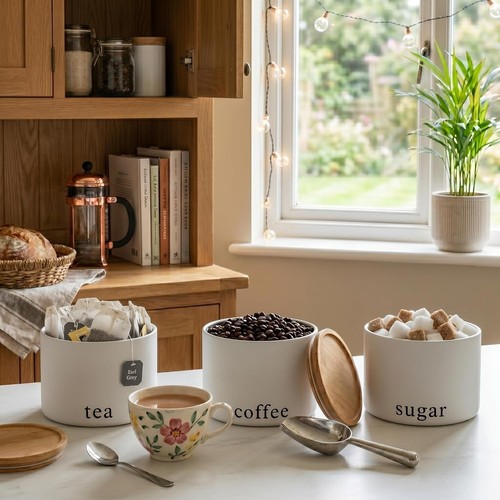 3pc tea coffee - 3pc, canisters