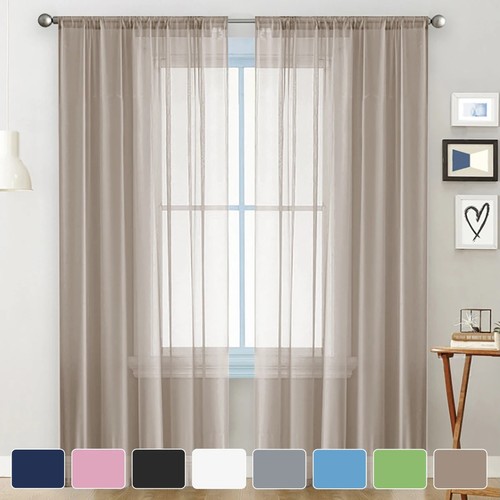 Voile curtains lucy - voile,