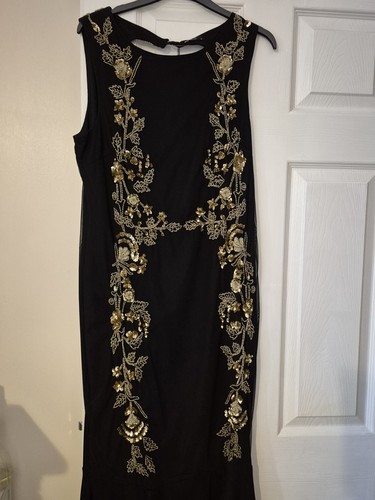 Beautiful black sequin dress - beautiful,