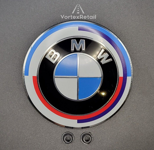 82mm 50th bonnet emblem badge - 50th,