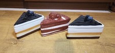 Cake Slice Trinket Box Ceramic