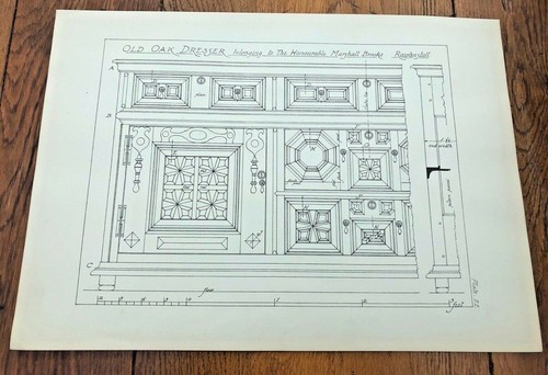 1902 large measured - , drawing