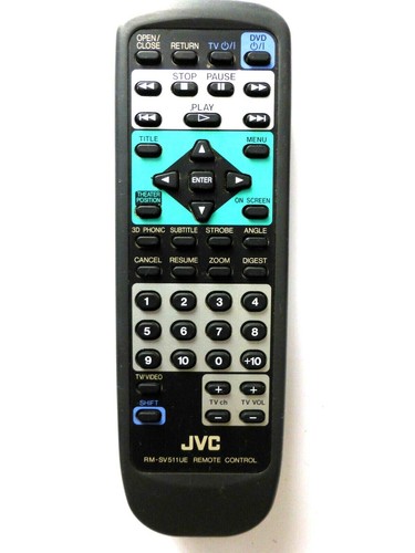 Jvc dvd remote control - dvd,