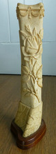 Lovely Isle of Man POW carved bone trench art 1917 Knockaloe?