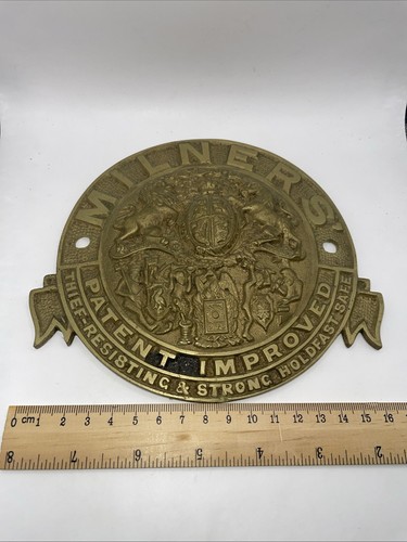 Rare victorian solid brass - solid,