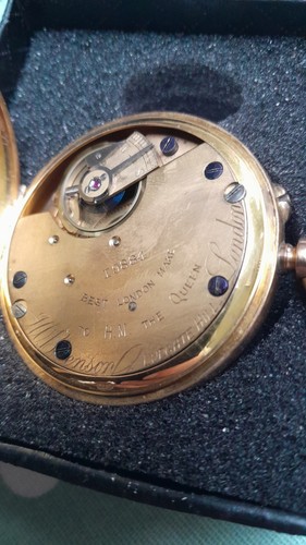 Benson 9ct gold pocket - j,