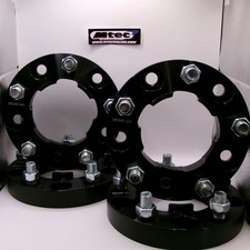 4x 30mm Bolt On Aluminium Wheel Spacers Land Rover Defender 90/110 5x165