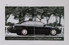 Vintage 1995 Print Ad Lexus GS