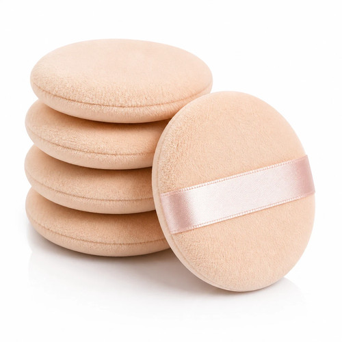 Powder puff cosmetic - powder, makeup