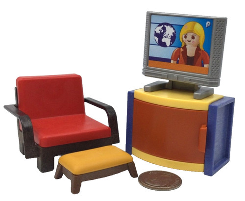 Playmobil red arm chair - playmobil,