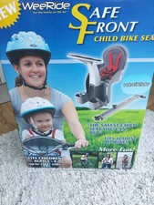 WeeRide Classic Safe Front Mounted Children's Bike Seat - Grey (98077)
