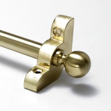 Satin Brass Stair Rods - 1/2"