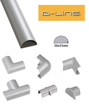 D-Line 50mm x 25mm Aluminium