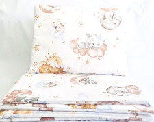 2 pc bedding set for crib pram