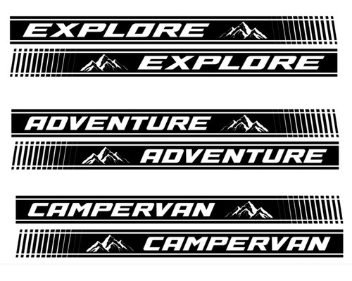 Explore campervan - 2x, explore/campervan
