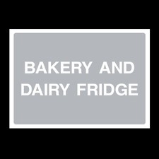 Bakery / Dairy Fridge Plastic