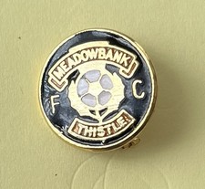 Rare Meadowbank Thistle Pin