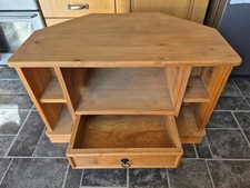 Salvador Solid Pine Corner Unit/tv Stand