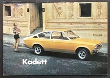OPEL Kadett Car Range Sales
