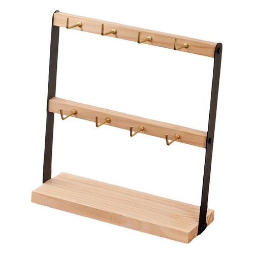 Wooden jewelry display stand - jewelry,