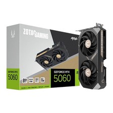 ZOTAC NVIDIA GeForce RTX 5060 AMP 8GB GDDR7 Ray-Tracing Graphics Card, DLSS 4, 3