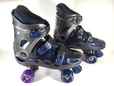 Stateside Phoenix Quad Roller Skates – Size 6 – BlackBlue Unused in Box