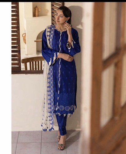 Pakistani designer suit lawn - pakistani,