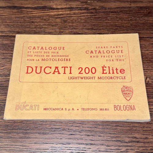 Ducati 200cc elite parts - elite,