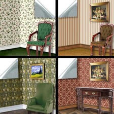 Dolls house self adhesive - dolls, 1:12