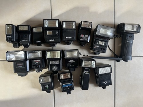 Vintage camera flash job - camera, lot