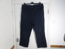 New    listing! Ann Harvey Navy Jeans-Style Trousers, Size 22