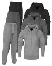 New Men's Foundation Tracksuit Fleece Zip Hoodie  & Jogging Bottom 