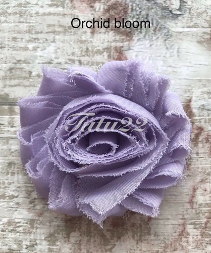 Shabby chic chiffon lace rose