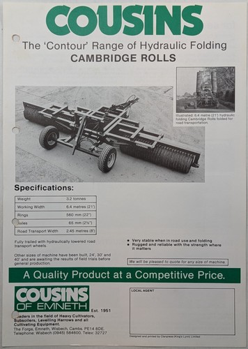 Original cousins contour range - original,