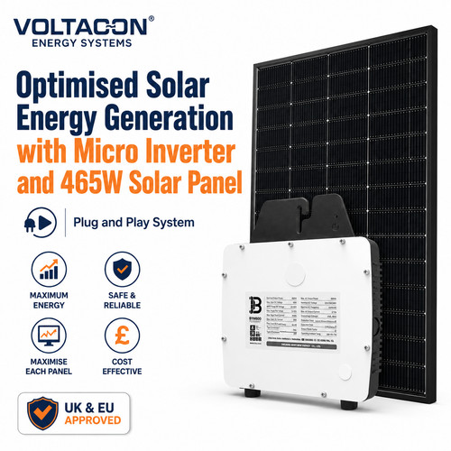 Solar panel 465w - 465w, micro