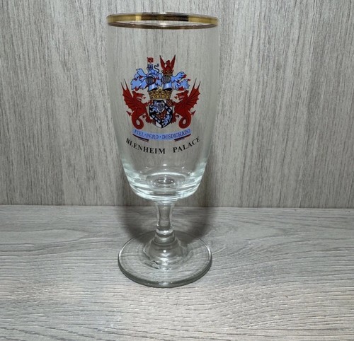 Blenheim palace chalice glass - palace,