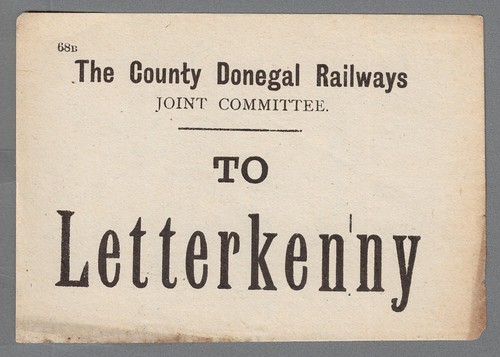 County donegal railways joint - donegal,