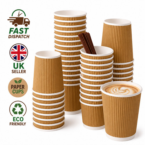 Brown ripple triple wall - brown,