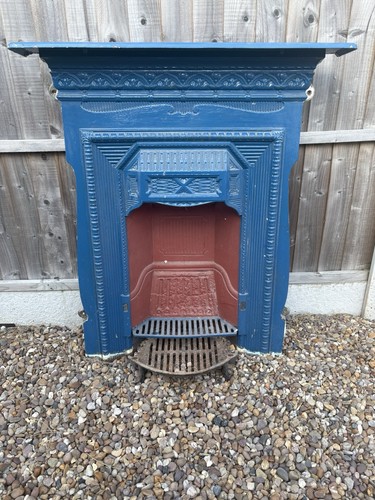 Fireplace victorian cast iron - fireplace,