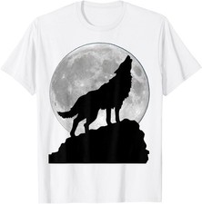 Wolf In Moon Light Cool Full