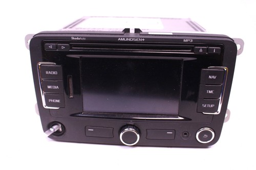 Car radio sat - nav, skoda