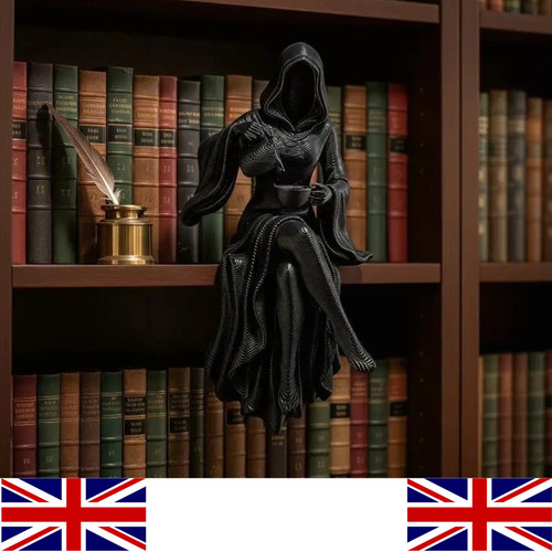 Female grim reaper resin - grim,