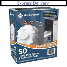 Member's Mark Heavy Duty Kitchen and Compactor Bags (18 gallon, 50 ct.)
