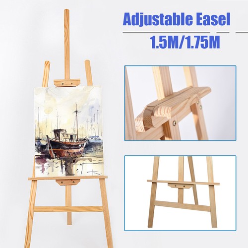 Pine wood wooden - studio, easels