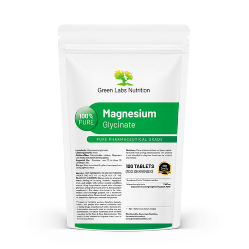 Magnesium glycinate tablets - magnesium,