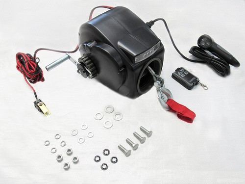 Electric boat trailer winch - electric,
